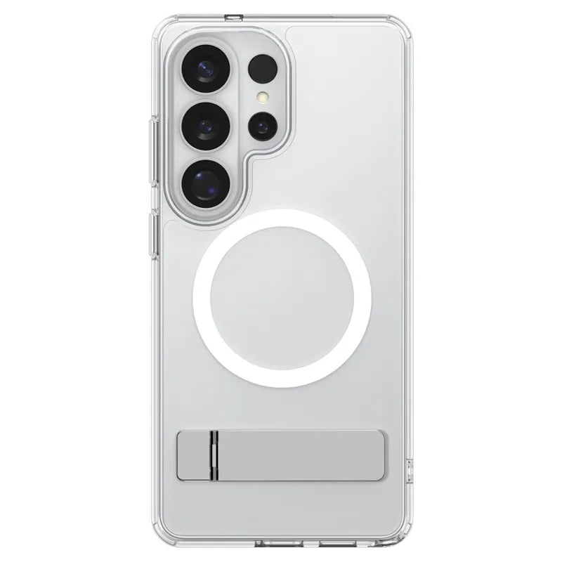 Spigen Ultra Hybrid S Mag MagSafe – dėklas Samsung Galaxy S26 Ultra (skaidrus / baltas)