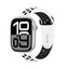 Crong Duo Sport – „Apple Watch“ dirželis 38/40/41/42 mm (baltas/juodas)