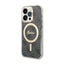 Guess 4G MagSafe – dėklas iPhone 15 Pro (juodas)