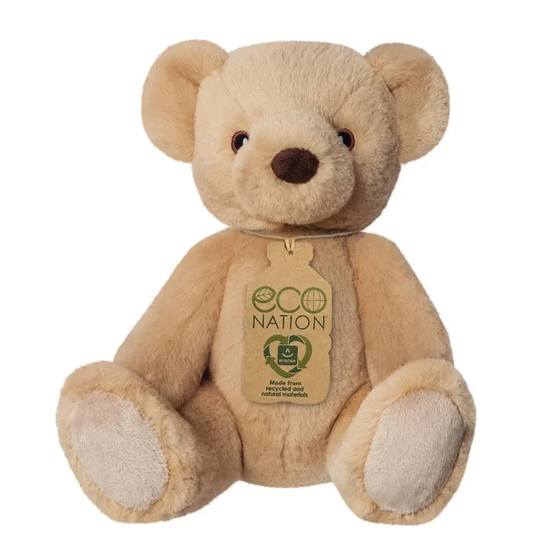 Eco Nation – Pliušinis žaislas / Jaukus meškiukas 28 cm ekologiškas