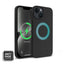 „Crong Color Cover Magnetic“ – „iPhone 14“ / „iPhone 13 MagSafe“ dėklas (juodas)