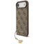 Guess 4G Charms Collection MagSafe – dėklas iPhone Air (rudas)