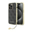 Guess 4G Charms Collection - iPhone 15 Pro dėklas (pilkas)