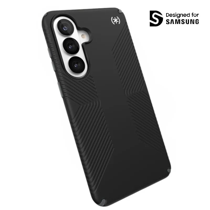 Speck Presidio2 Grip Magnet - Samsung Galaxy S26+ MagSafe dėklas (juodas/pilkas/baltas)