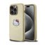 Hello Kitty Leather Kitty Head MagSafe dėklas iPhone 13 Pro Max (auksinis)