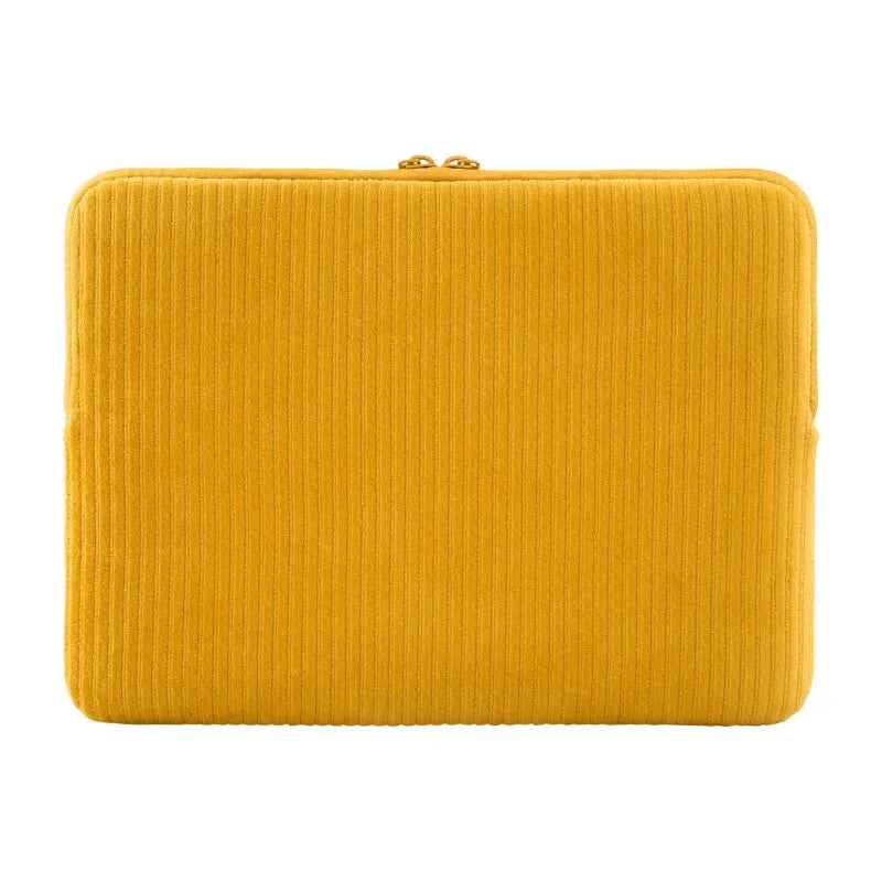 TUCANO Velluto 2 – Dėklas MacBook Pro 14" (M5/M4/M3/M2/M1/2026-2021) / 13" nešiojamam kompiuteriui (geltonas)