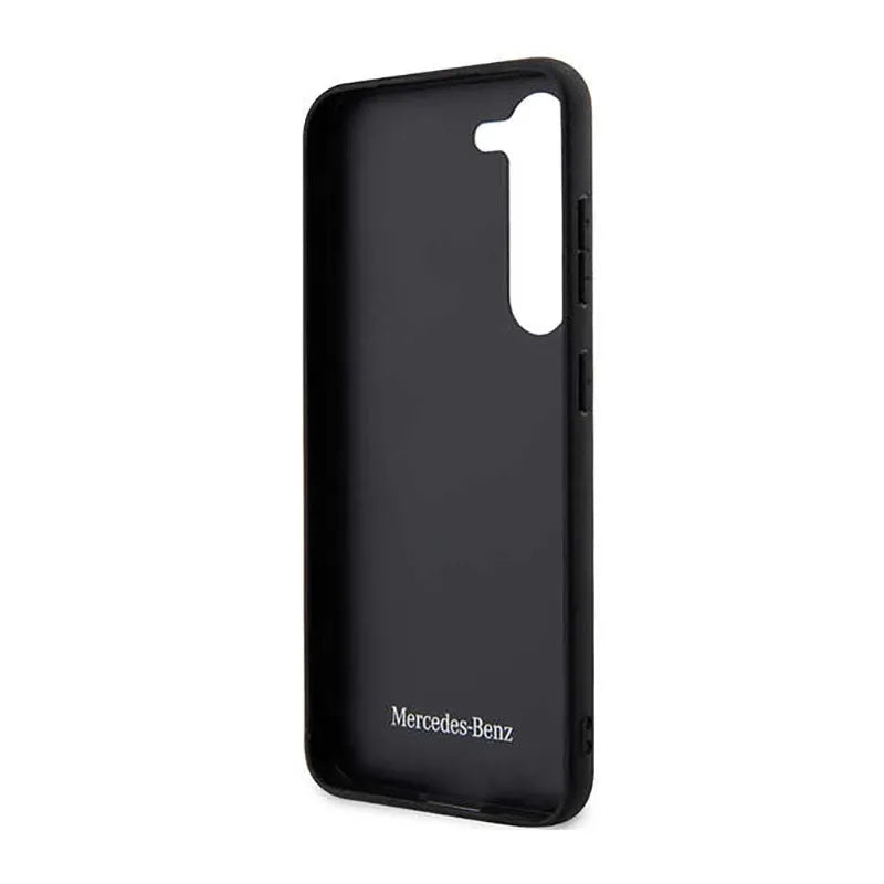 „Mercedes Leather Urban Line“ – dėklas „Samsung Galaxy S23+“ (raudonas)