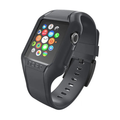 Incipio NGP dirželis - elastingas dirželis Apple Watch 38/40/41 mm (dūmų spalvos)