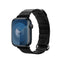 Crong Eclipse – magnetinis odinis Apple Watch dirželis 44/45/46/49 mm (juodas)