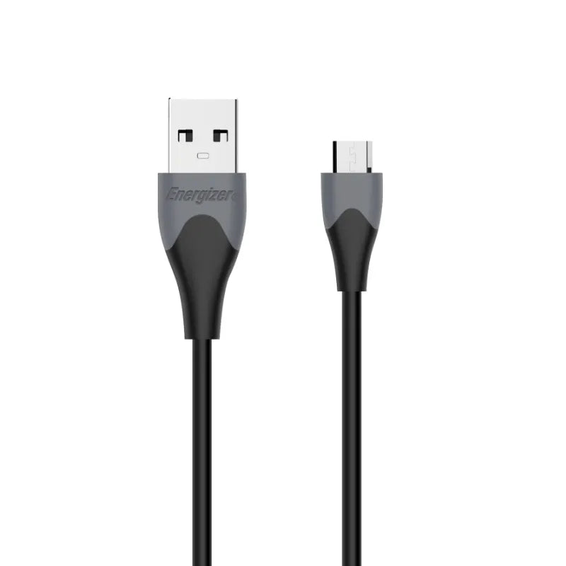Energizer Classic - USB-A į Micro USB jungiamasis laidas 1.2 m (juodas)