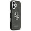 Guess 4G Big 4G Classic Logo – dėklas iPhone 17 (juodas / sidabrinis)