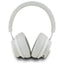 DKNY Checkered Pattern – belaidės Bluetooth V5.3 ausinės (perlo spalvos)