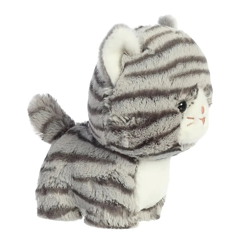 Teddy Pets – pliušinis žaislas / katinas pilkas rainas 17 cm