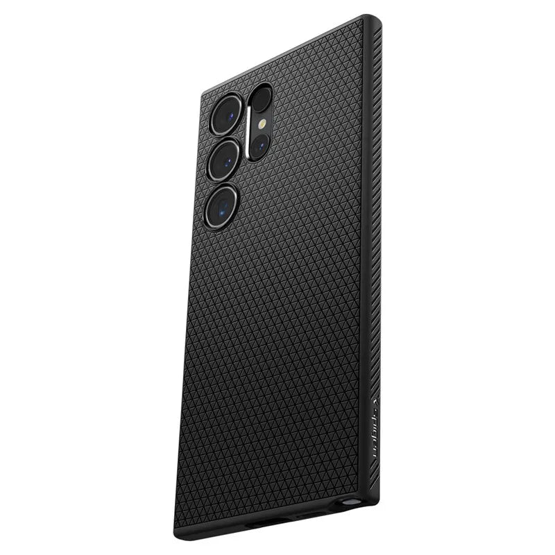 Spigen Liquid Air – Dėklas Samsung Galaxy S24 Ultra (Matte Black)