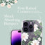 Rifle Paper Clear – dėklas iPhone 14 Pro (Willow)