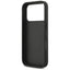 Guess Fixed Glitter Big 4G - Dėklas iPhone 17 Pro (juodas)