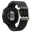 Spigen Rugged Armor – Dėklas Samsung Galaxy Watch 8 44 mm (Matine juoda)