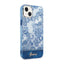 „Guess Porcelain Collection“ – dėklas „iPhone 14 Plus“ (mėlynas)