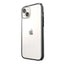Speck Presidio Perfect-Clear su Impact Geometry – iPhone 15 Plus / 14 Plus dėklas su MICROBAN danga (skaidrus / juodas)