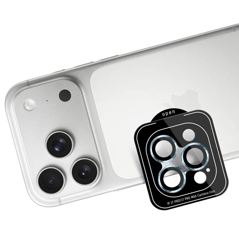 3MK Lens Protection Pro – fotoaparato objektyvo stiklas, skirtas iPhone 17 Pro / iPhone 17 Pro Max (Ocean Blue)