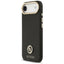 Guess Grained Strass Logo MagSafe - Dėklas iPhone Air (juodas)