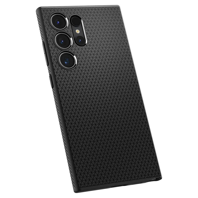 Spigen Liquid Air – Dėklas Samsung Galaxy S24 Ultra (Matte Black)