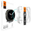 Spigen GLAS.TR EZ FIT 2-Pack – grūdintas stiklas Samsung Galaxy Watch 8 44 mm (2 vnt.)