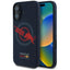 Red Bull HC Silicone Logo Red Lining MagSafe – iPhone 16 dėklas (tamsiai mėlynas)