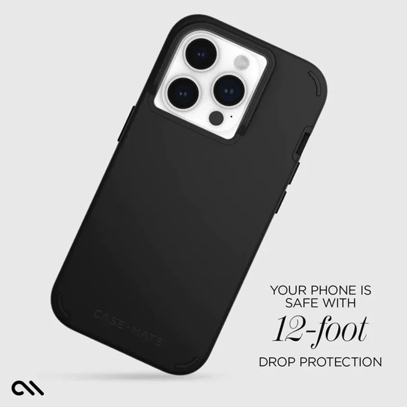 Case-Mate Tough Duo – dėklas iPhone 15 Pro (juodas)