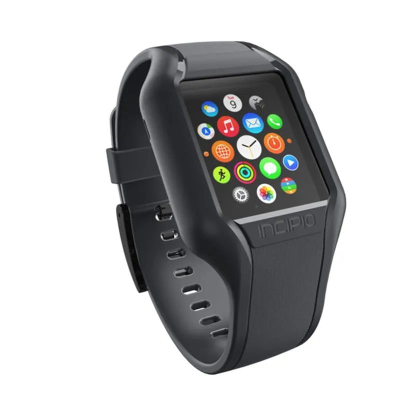 Incipio NGP dirželis - elastingas dirželis Apple Watch 38/40/41 mm (dūmų spalvos)