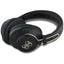Guess Metal 4G Logo – belaidės ant ausų dedamos „Bluetooth“ ausinės su ENC (juodos)