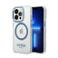Guess Metal Outline MagSafe - dėklas iPhone 14 Pro (skaidrus)