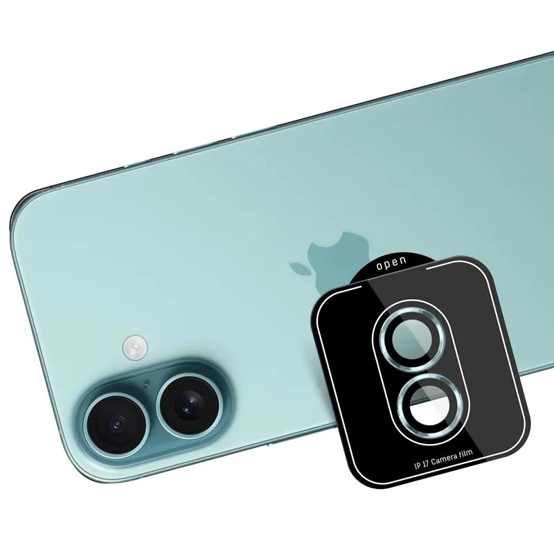 3mk Lens Protection Pro – fotoaparato objektyvo stiklas, skirtas iPhone 17 (žalias)