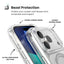 Speck Presidio Perfect Clear MagSafe – iPhone 17 Pro dėklas (skaidrus / sidabrinis)