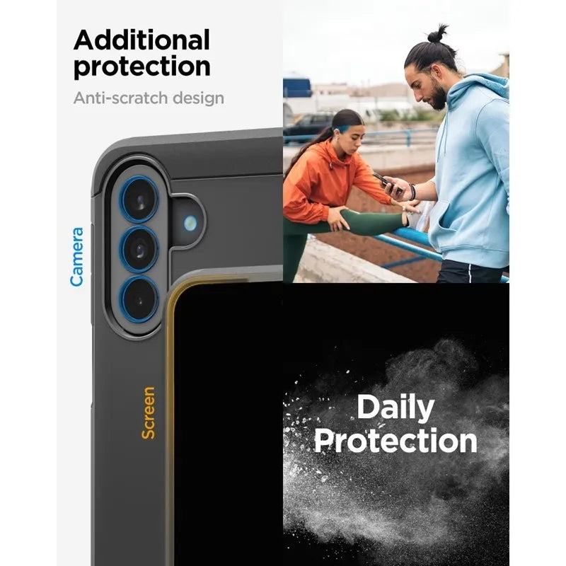 Spigen Tough Armor – dėklas Samsung Galaxy A37 5G (juodas)