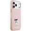 Karl Lagerfeld IML Aquarelle Choupette & Logo MagSafe - Dėklas iPhone 17 Pro Max (rožinis)