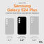 Case-Mate Ultra Tough Clear D3O – dėklas Samsung Galaxy S24+ (skaidrus)