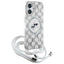 Karl Lagerfeld IML Crossbody Monogram Karl & Choupette Head MagSafe – dėklas iPhone 16 (skaidrus)