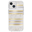 Case-Mate Pearl Stripes MagSafe – perlamutru dekoruotas dėklas, skirtas iPhone 14 / iPhone 13 (Pearl Stripes)