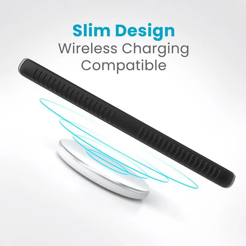 Speck Presidio2 Grip – dėklas Samsung Galaxy S24 FE (juodas/pilkas/baltas)