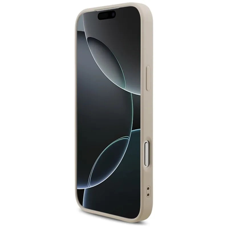 Guess 4G Big Logo – dėklas iPhone 17 Pro Max (rožinis)