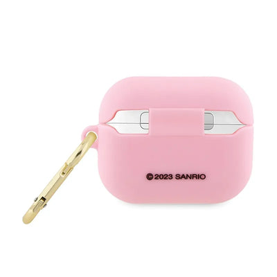 Hello Kitty 3D silikoninis dėkliukas ausinėms AirPods Pro (rožinis)
