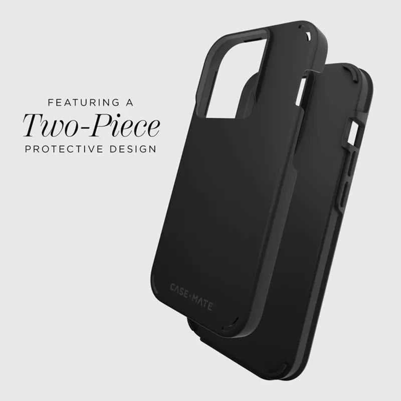 Case-Mate Tough Duo – dėklas iPhone 15 Pro (juodas)