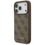 Guess 4G Classic – dėklas iPhone 17 Pro (rudos spalvos)