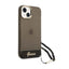 Guess Translucent Pearl Strap - Dėklas iPhone 14 (juodas)