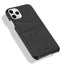 Crong Neat Cover – dėklas iPhone 11 Pro su kišenėlėmis (juodas)