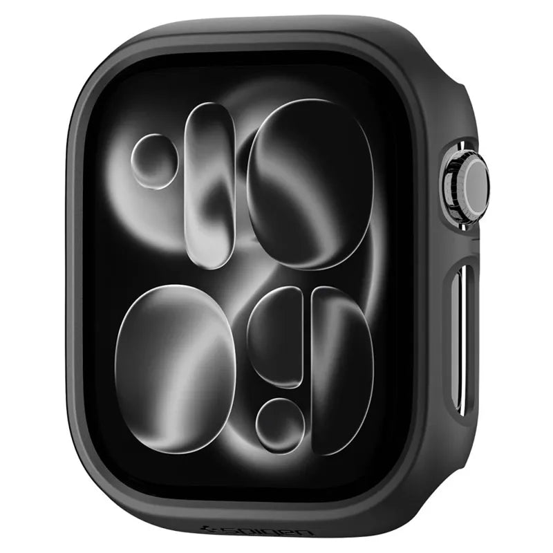 Spigen Thin Fit – „Apple Watch 12“ (46 mm) dėklas (juodas)