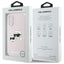 Karl Lagerfeld Silicone Double Heads Print MagSafe – Dėklas iPhone 16 (rožinis)