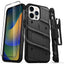 ZIZO BOLT serija – dėklas iPhone 14 Pro Max (juodas)