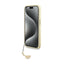 Guess 4G Charms Collection - iPhone 15 Pro dėklas (pilkas)